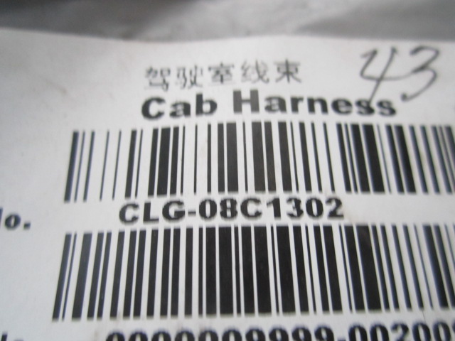 08C1302		Cab wiring harness