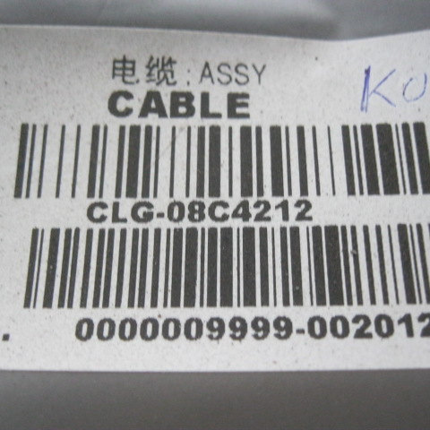 08C4212		cable; ASSY