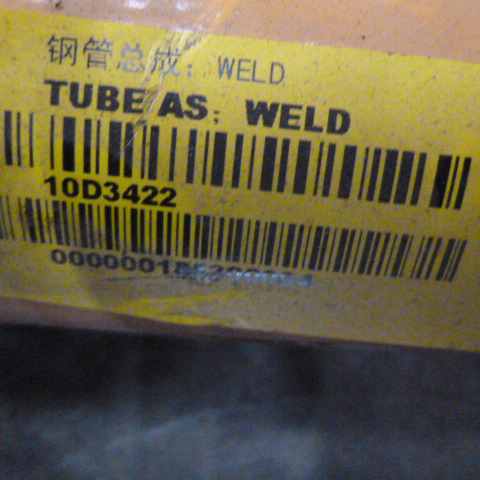 10D3422		Steel pipe assembly; WELD