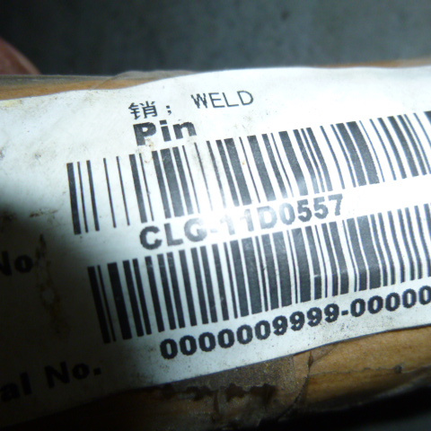 11D0557		pin; WELD