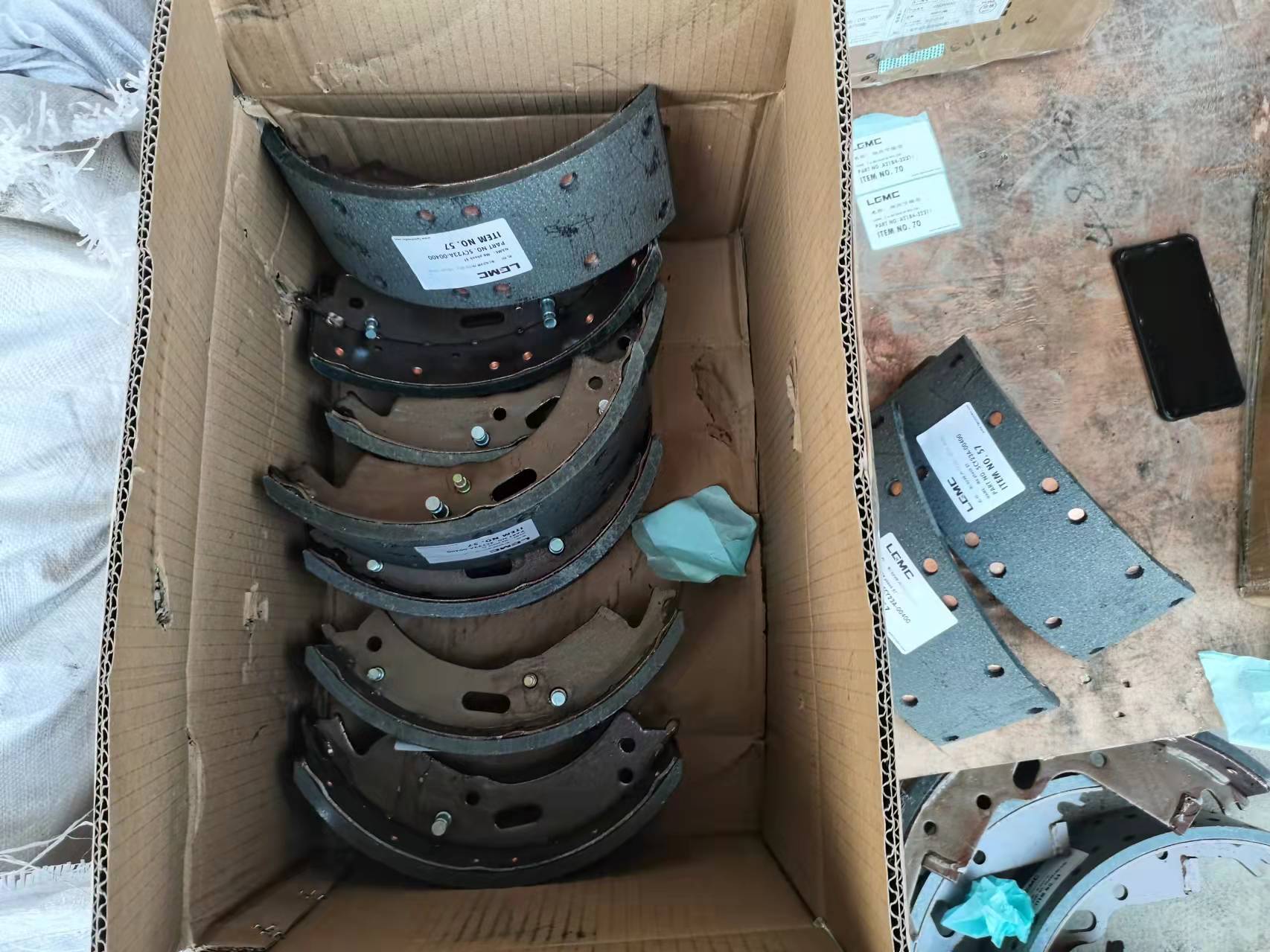 5CY23A-00400 Brake shoe Brake shoe assyMá phanh 5T