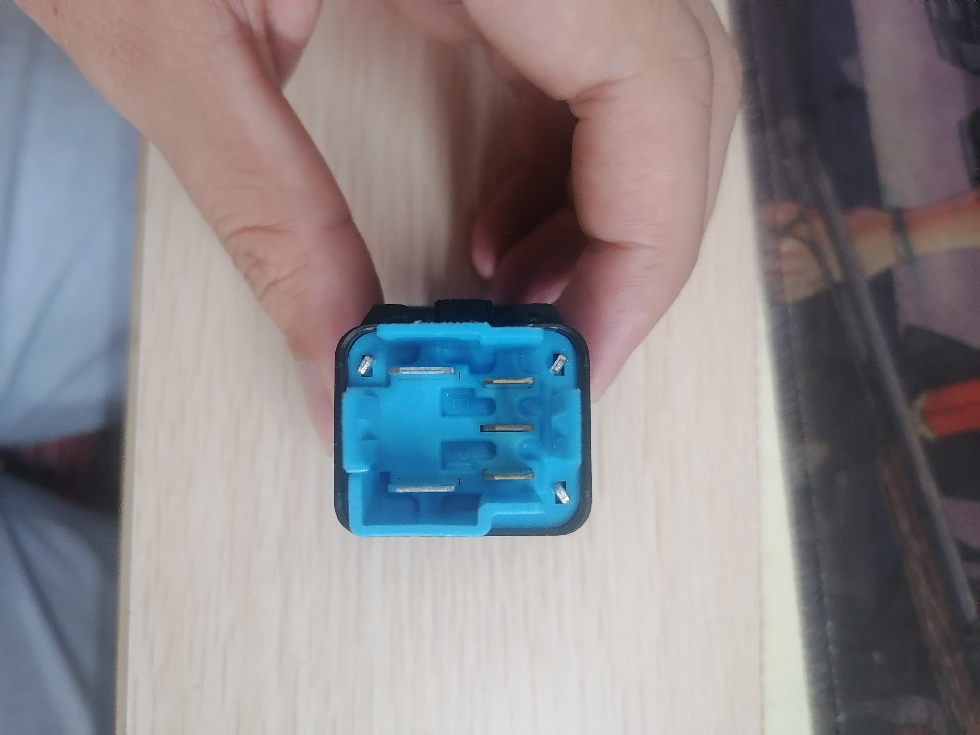 31B0071 Motor Relay Blue