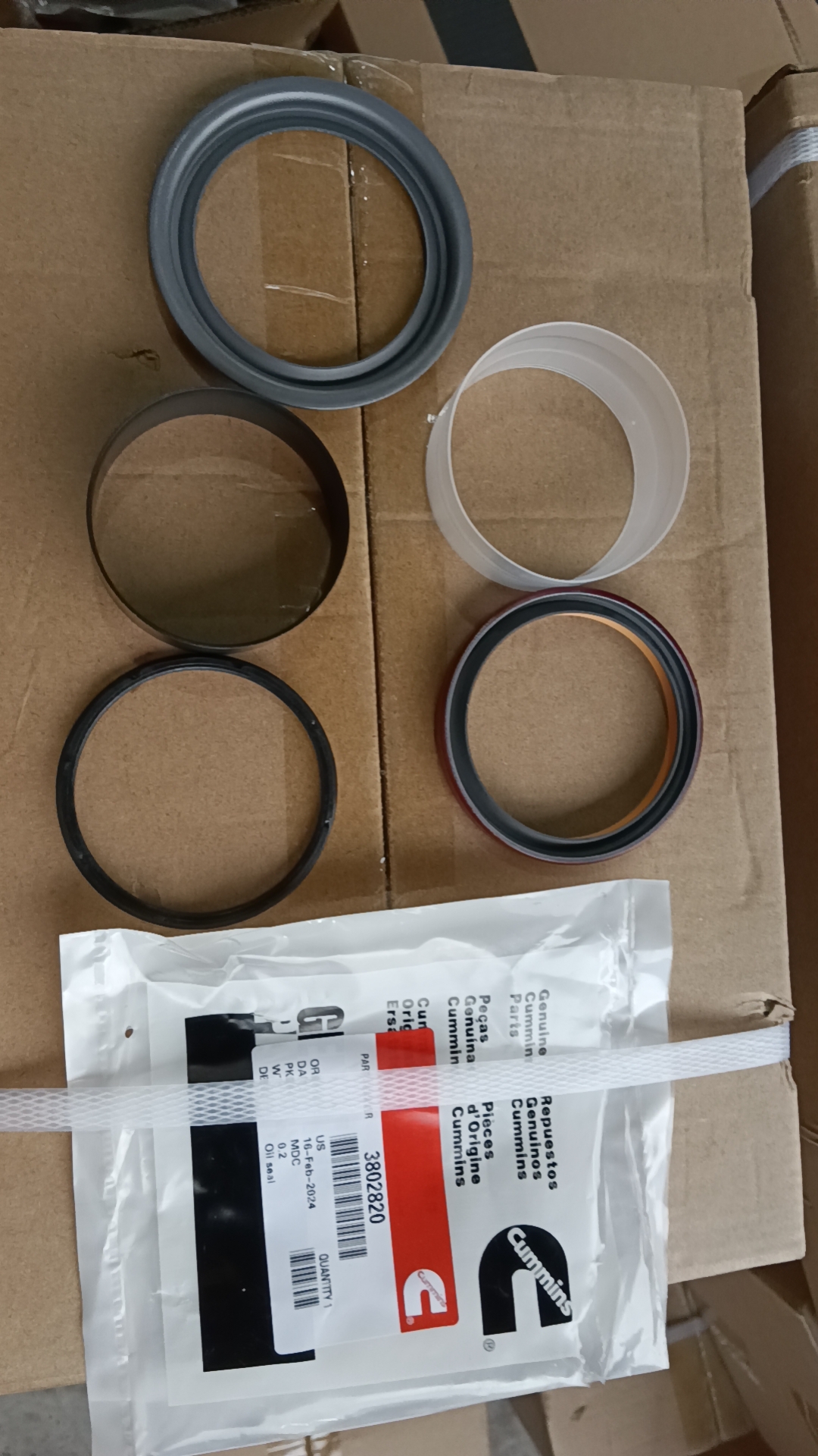 Liugong Loader part 3802820-front oil Seal Kits