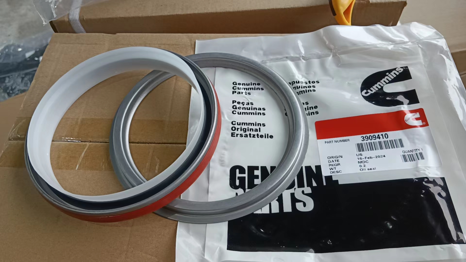 Liugong Loader part 3909410-Rear oil seal