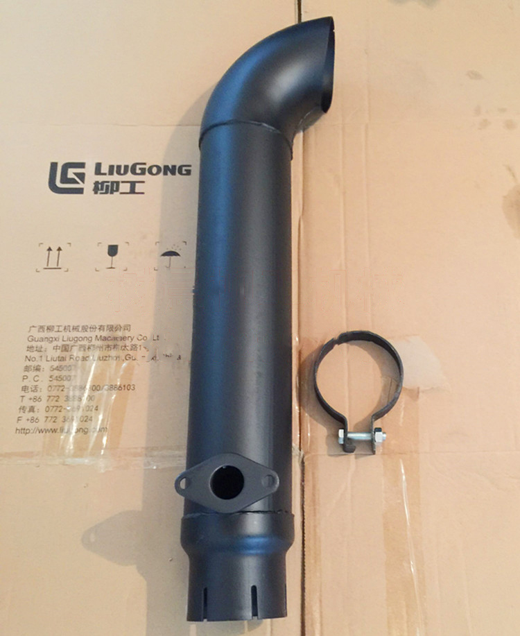 Liugong part 50C 50CN 855 856 Weichai engine muffler exhaust tailpipe SP203675