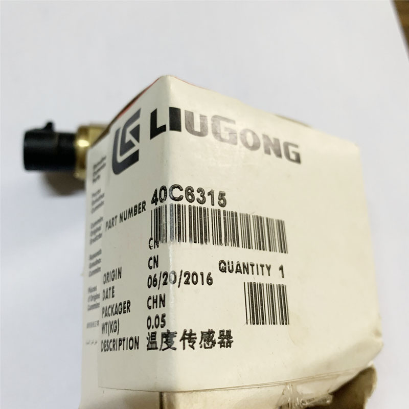 Liugong part 870H 855N 50CN 856H 862H 850H855H temperature sensor 40C6315