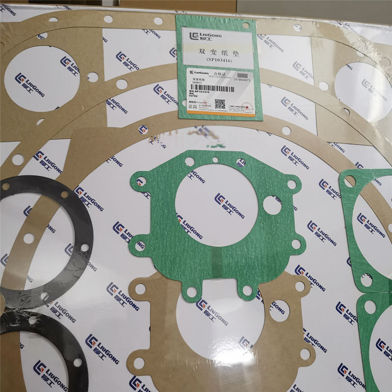 Liugong part 855N 50CN 856 50C dual variable paper pad gearbox paper pad SP103416