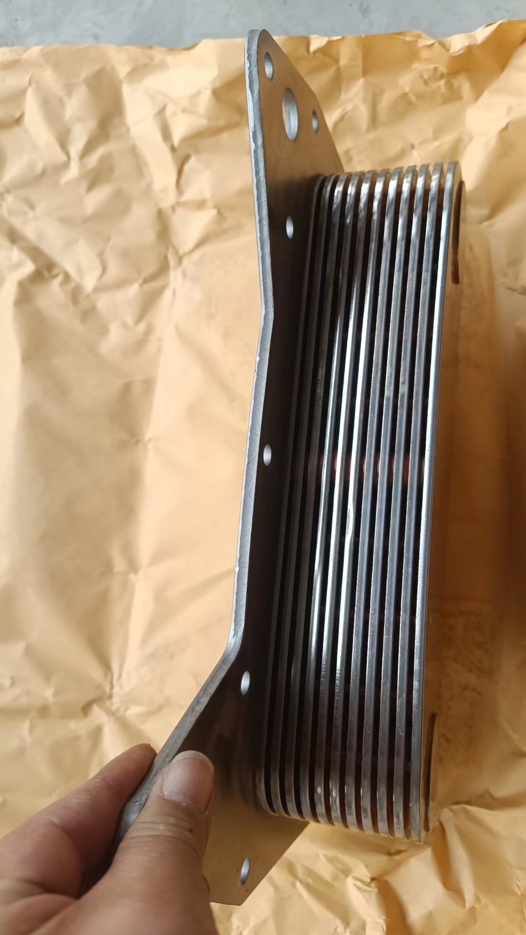 Liugong part 293-9367	Oil cooler C9