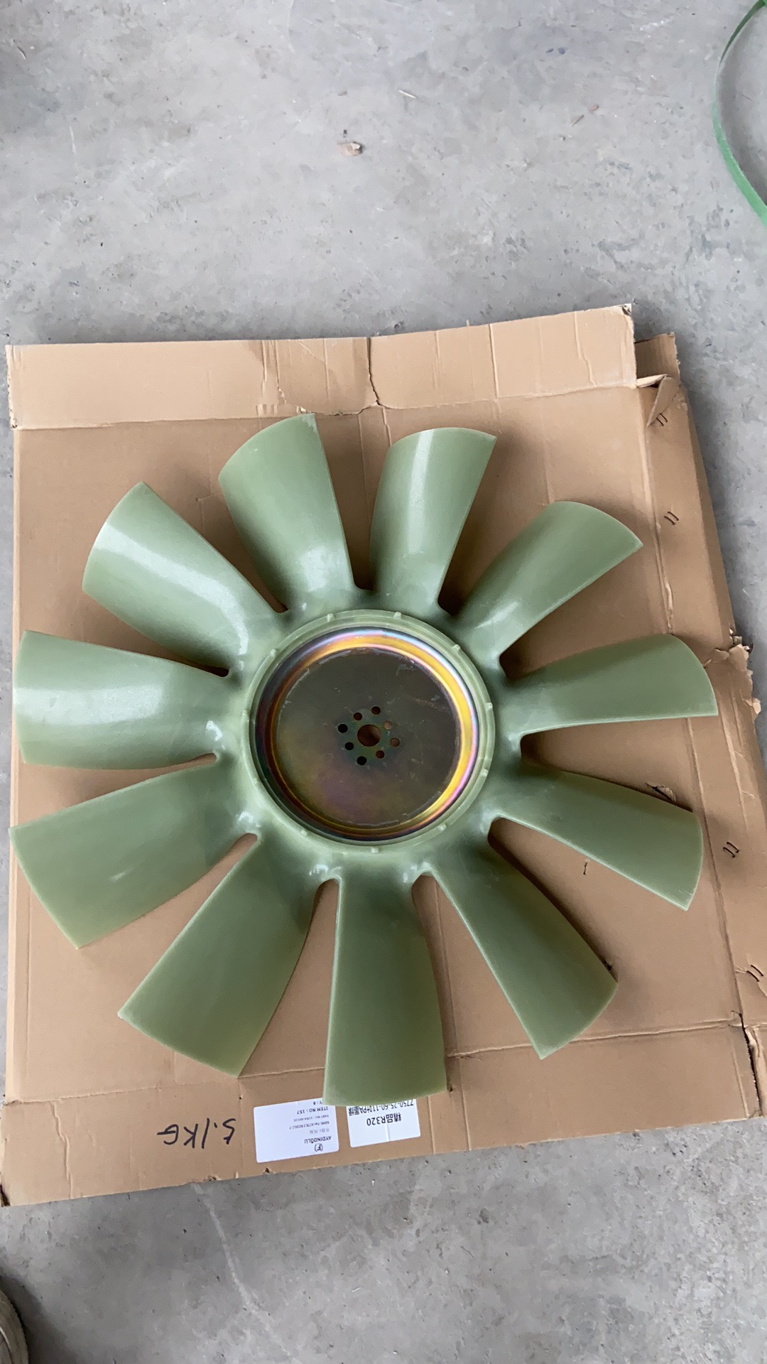 Liugong part 11NA-00110	Fan 6CT8,3 R320LC-7