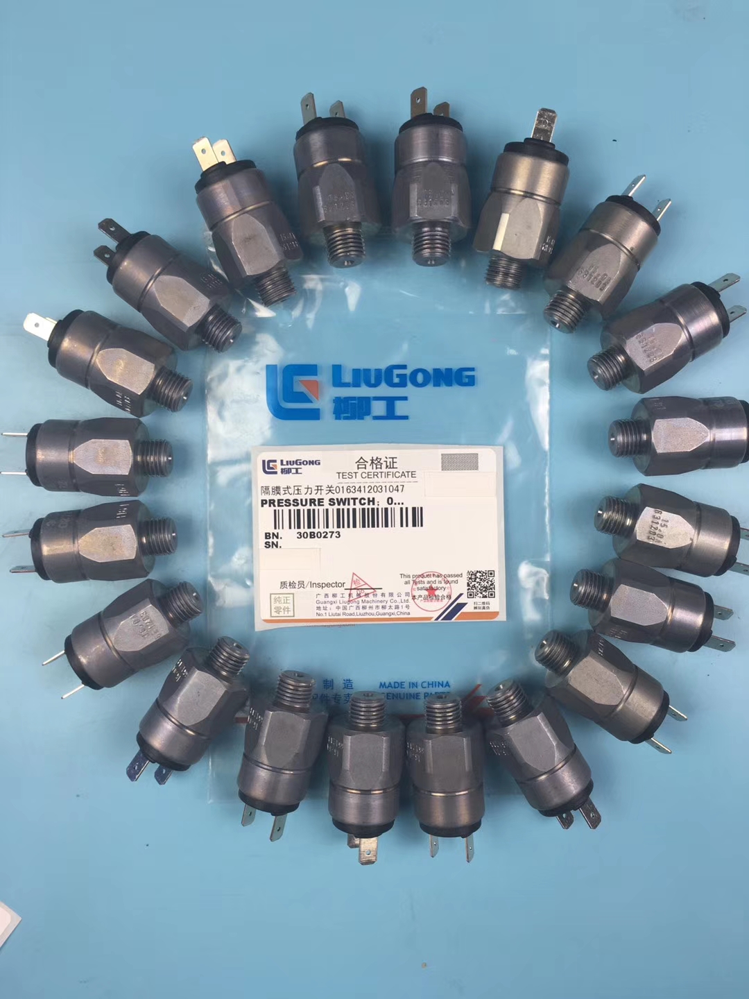 Liugong part 30B0272 Pressure switch