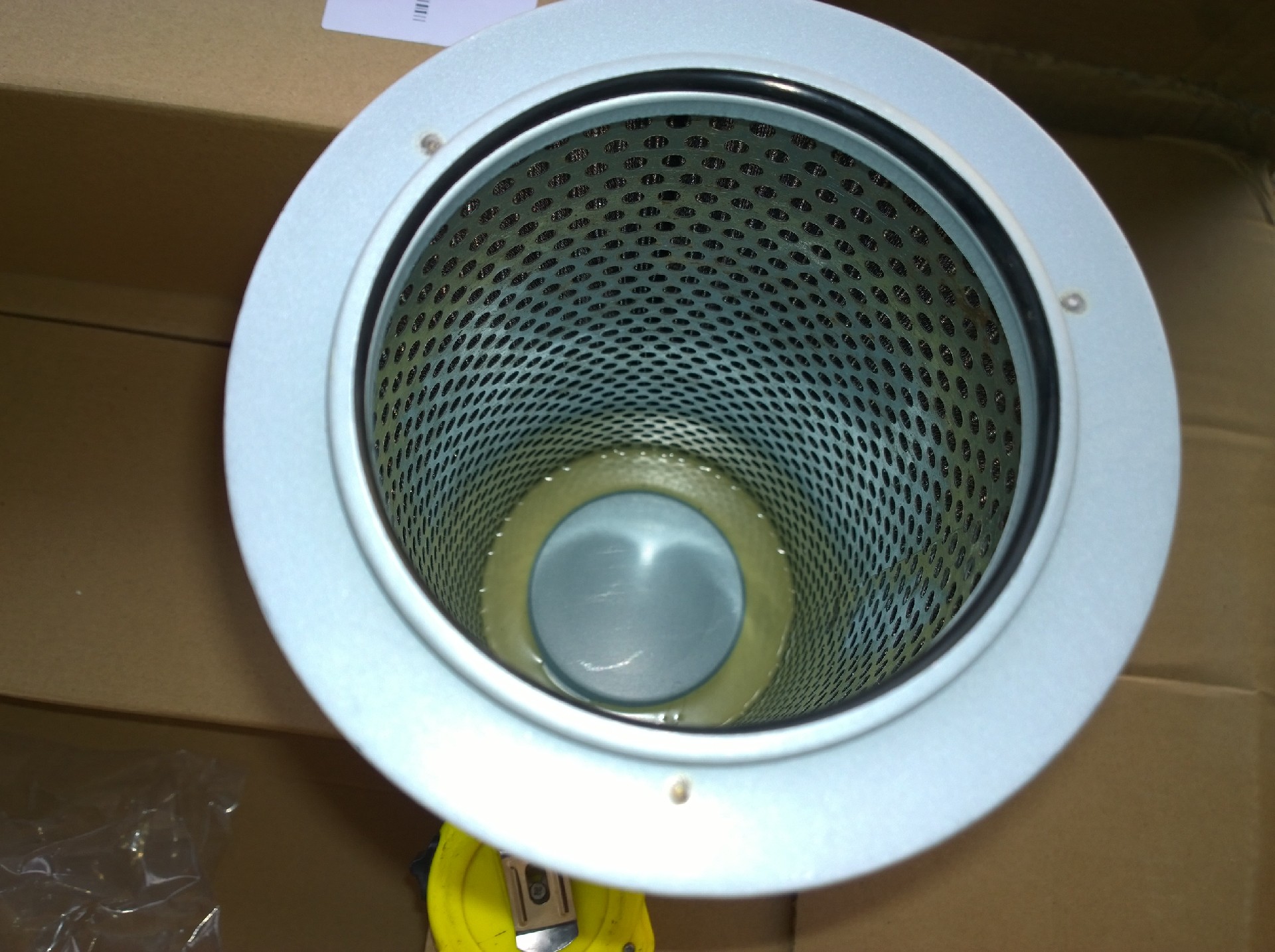 Liugong part 53C0016 Oil suction filter