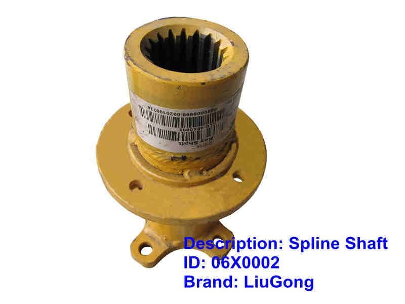 Liugong part 06X0002 spline shaft 2