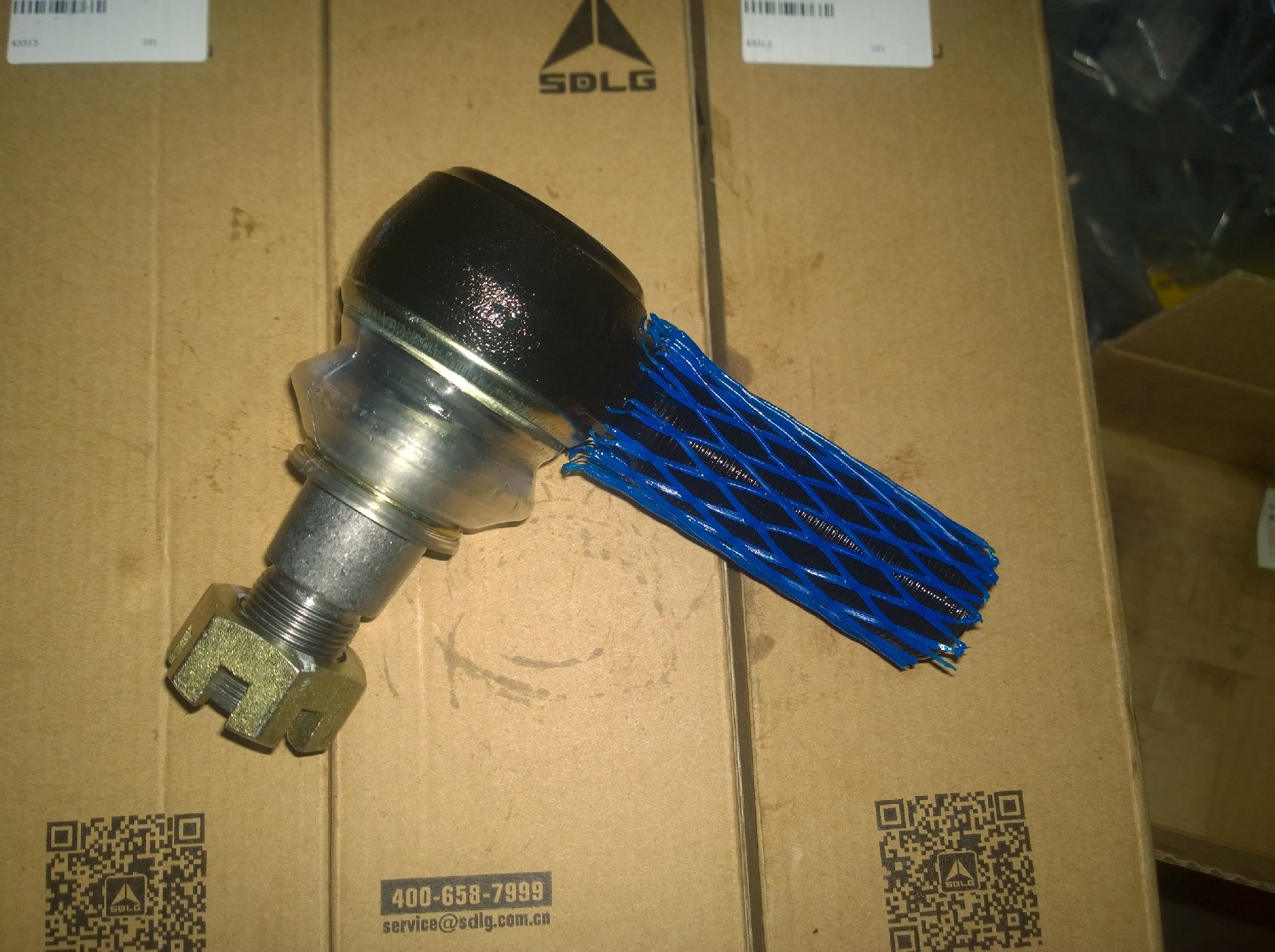 Liugong part 28080002211 seat spinning ball head