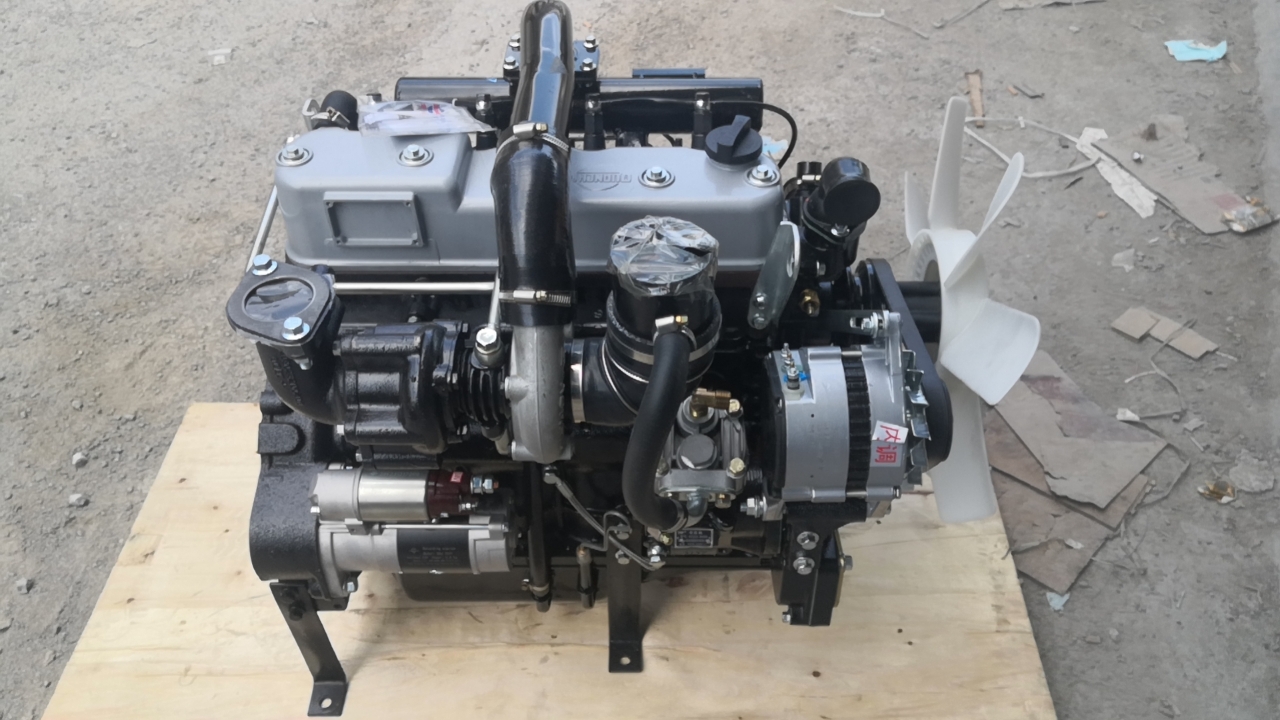 Quanchai 4B2-75M22 engine assembly 490 type 55KW