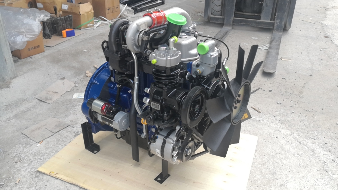 Yunnei YN27GBZ engine assembly 490 type 58KW