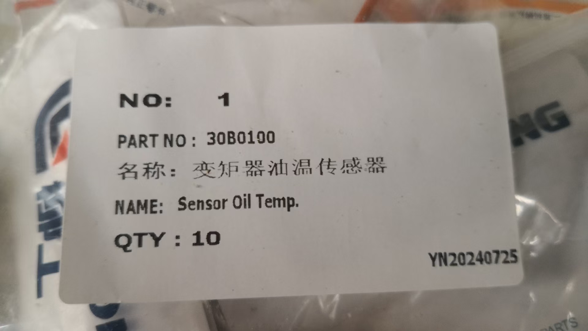 30B0100-Sensor Oil Temp.