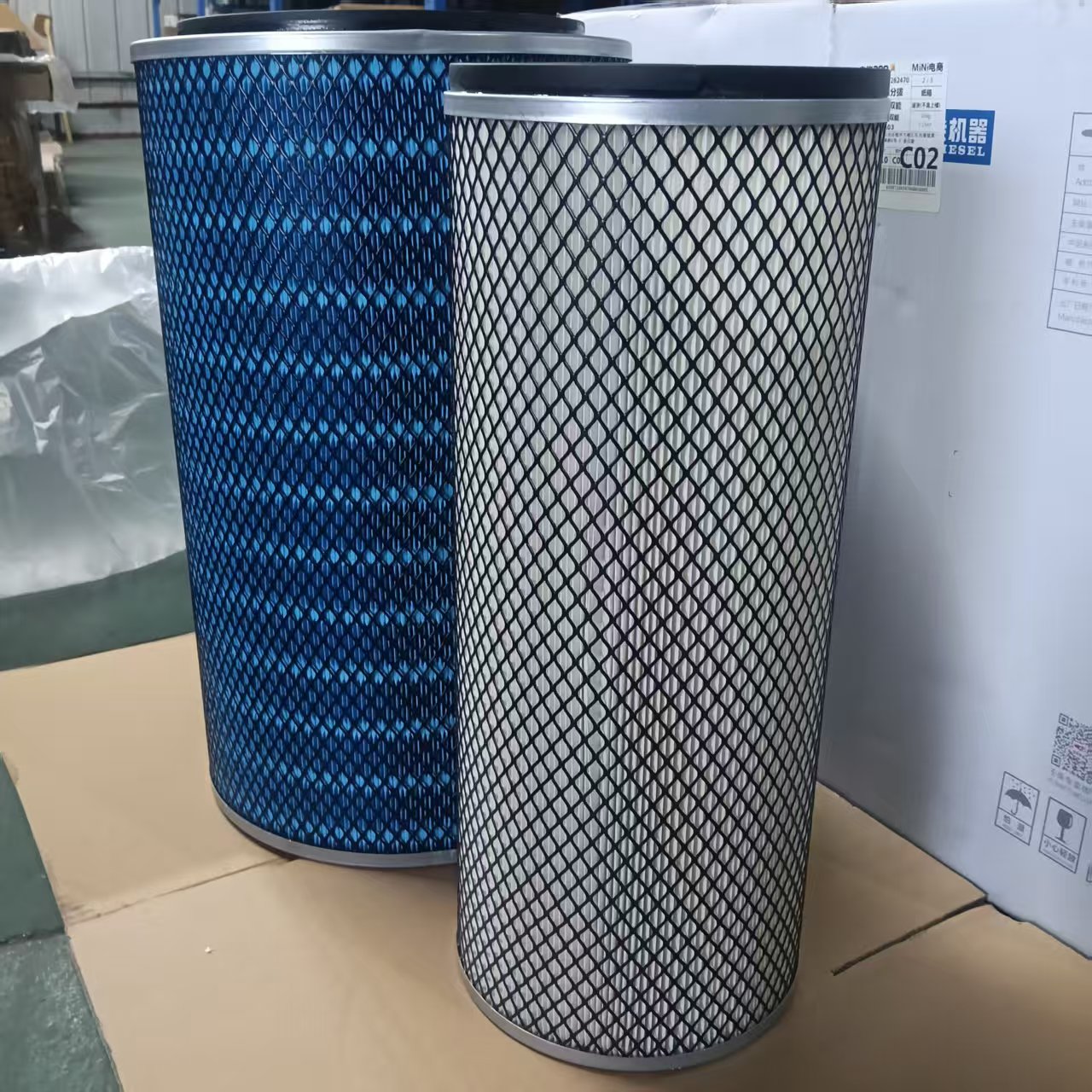 YUCHAI T9600-1109101  Air filter core subassembly