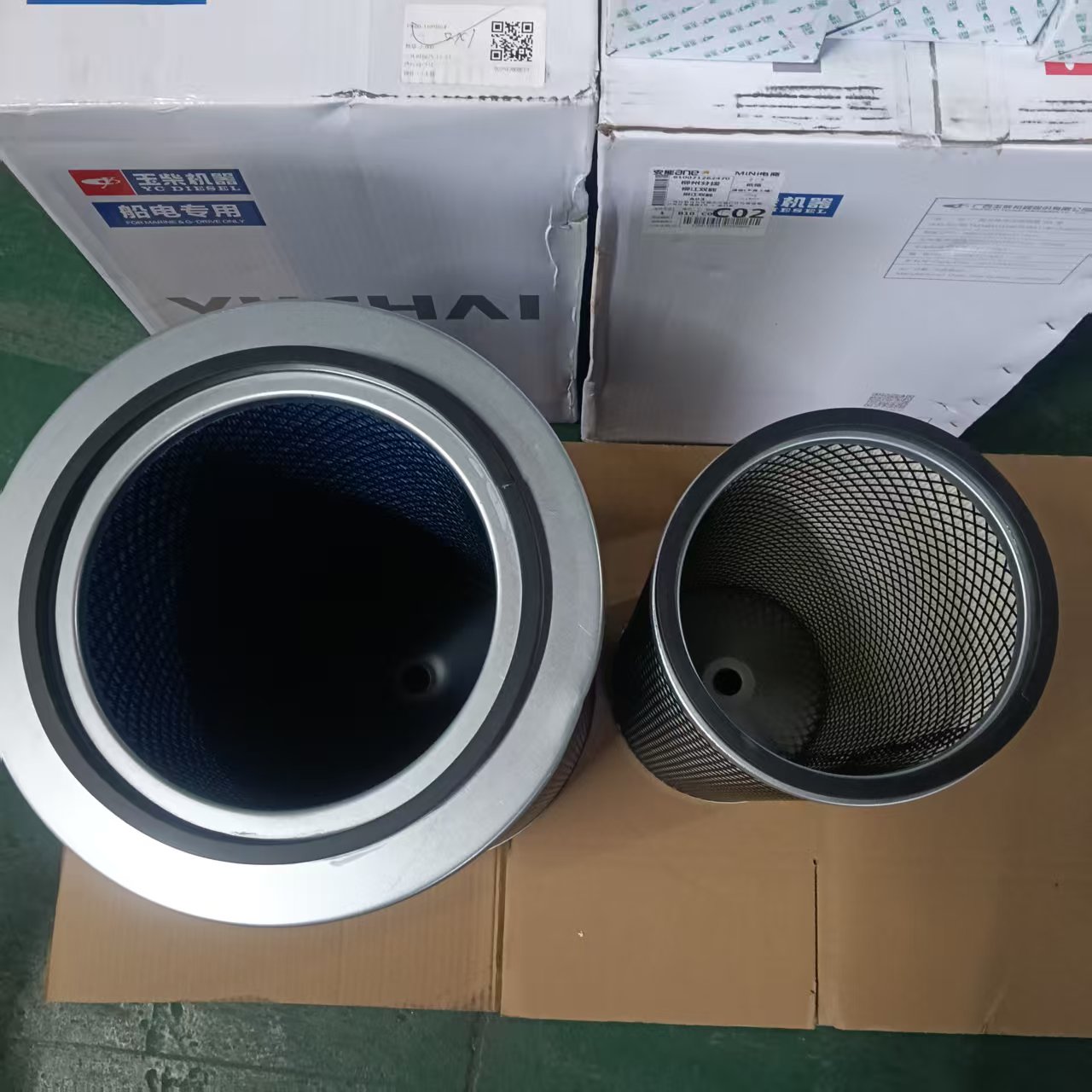 YUCHAI T9600-1109101  Air filter core subassembly